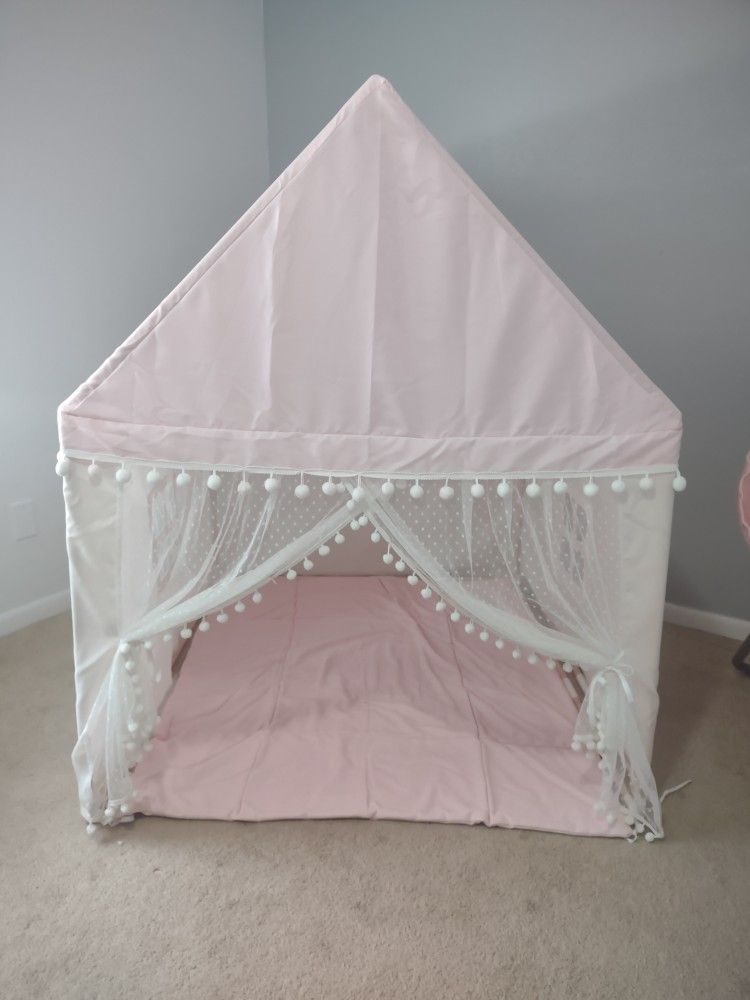 Pink Girls Play Tent