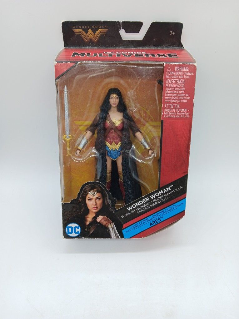 DC Comics Multiverse Justice League Wonder Woman 6" Action Figure Ares Superhero