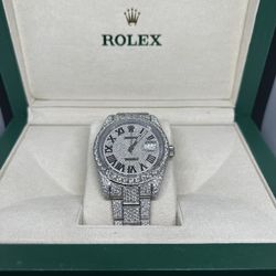 Moissanite DateJust Watch
