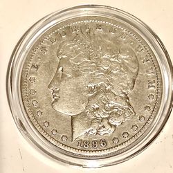 Morgan Silver Dollar 1896 S. 
