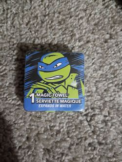 Vintage Ninja turtle magic towel