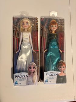 Disney Frozen Queen Elsa & Anna Dolls by Hasbro