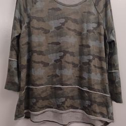 Womans Camo Shirt