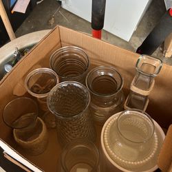 9 PCs Of Different Vases 