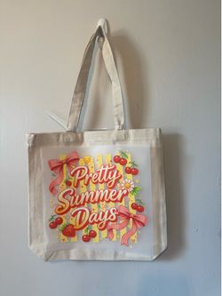 Natural Canvas Tote