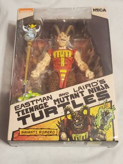 NECA Teenage Mutant Ninja Turtles Savanti Romero Action Figure 