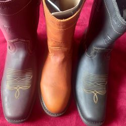 Leather Boots From Mexico 