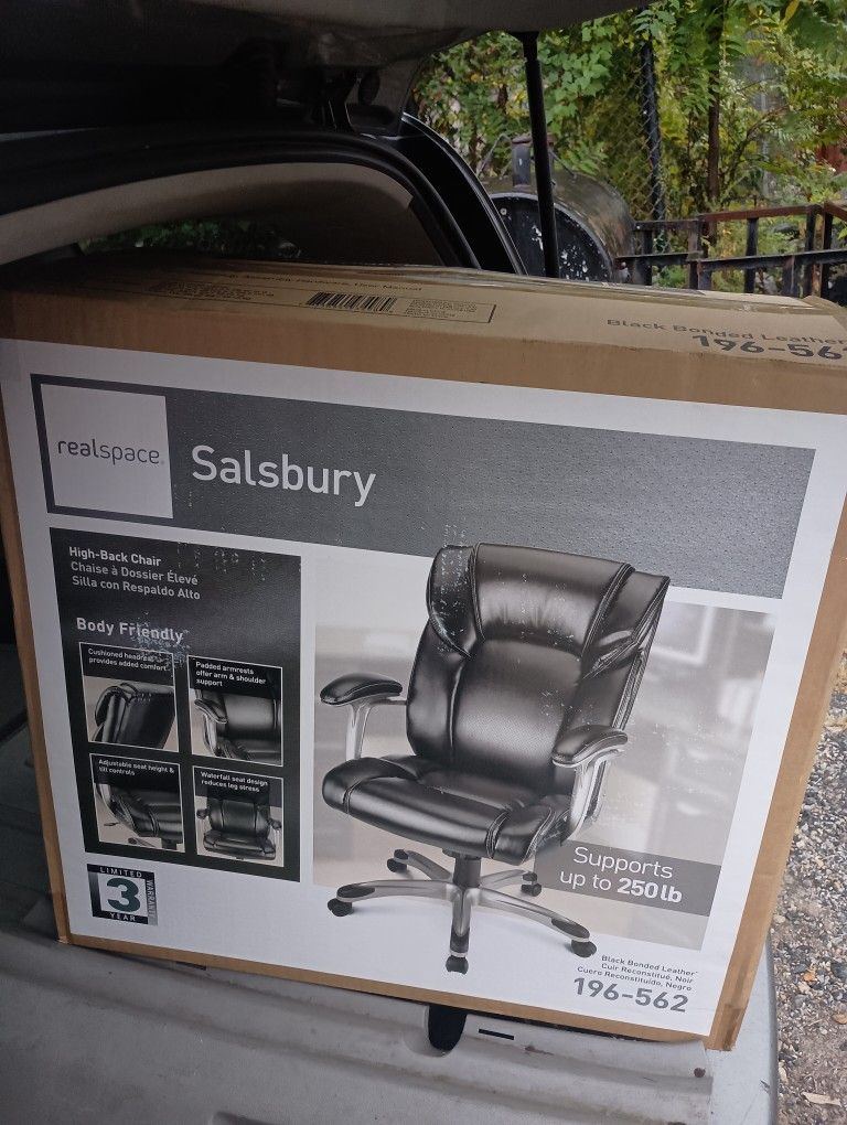 Salsbury High Black Computer Chair Desk Chair