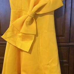 Beautiful Designed yellow Dress