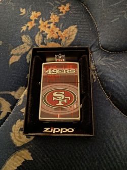 49ers lighter with box