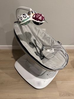 4moms Baby Swing, 5 Unique Motions, Grey