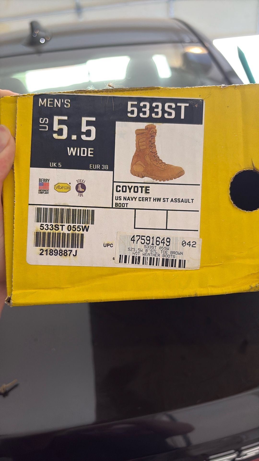 Steel Toe Boots