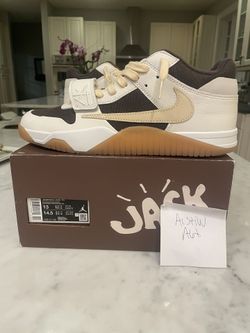 Air Jordan Jumpman Jack Travis Scott Sail Sz 13 DS