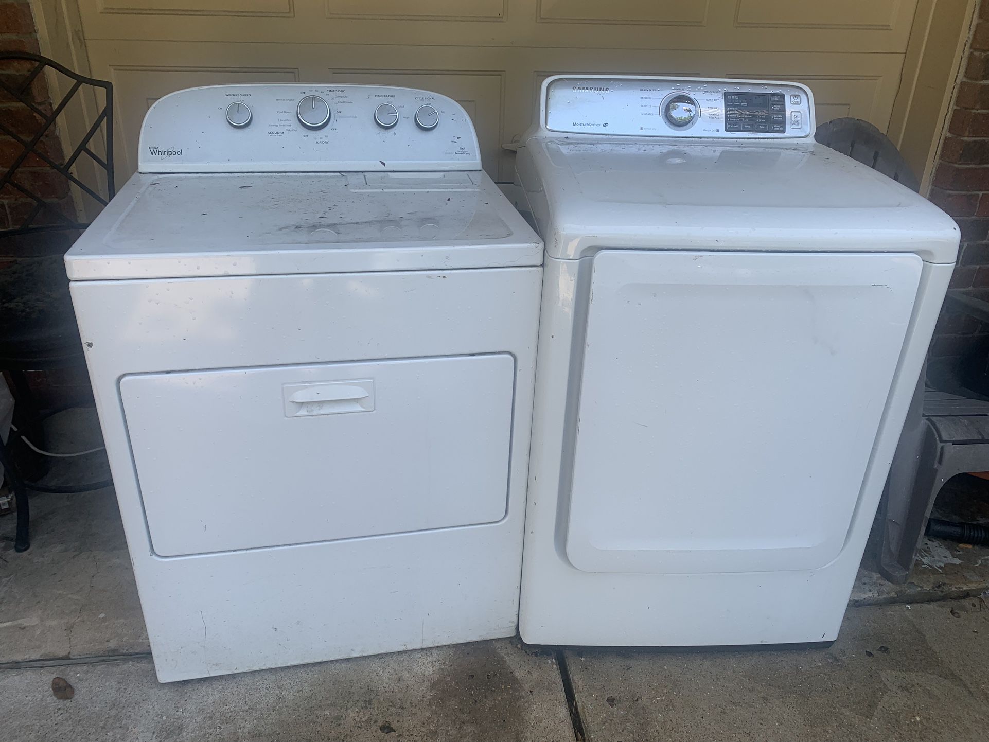 Electric dryers $30 Ea.