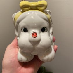 Lion And Ladybug Planter 