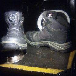 New Red Wing Bootswatter Proof,Carbon fiber Safety Toes And Boa Steal Lace Ratchet Titan Laces Size 11 D
