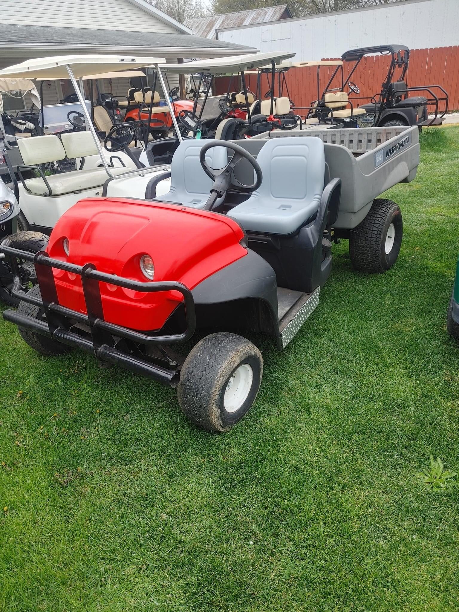 Toro Gas Utility Cart With Bed 