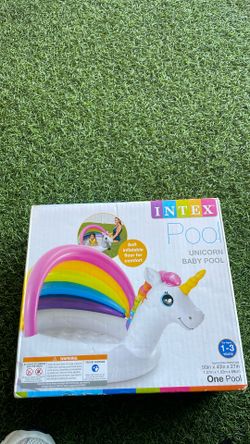 intex unicorn baby pool