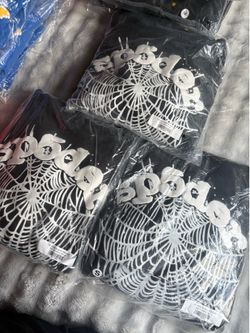 Black spider hoodie