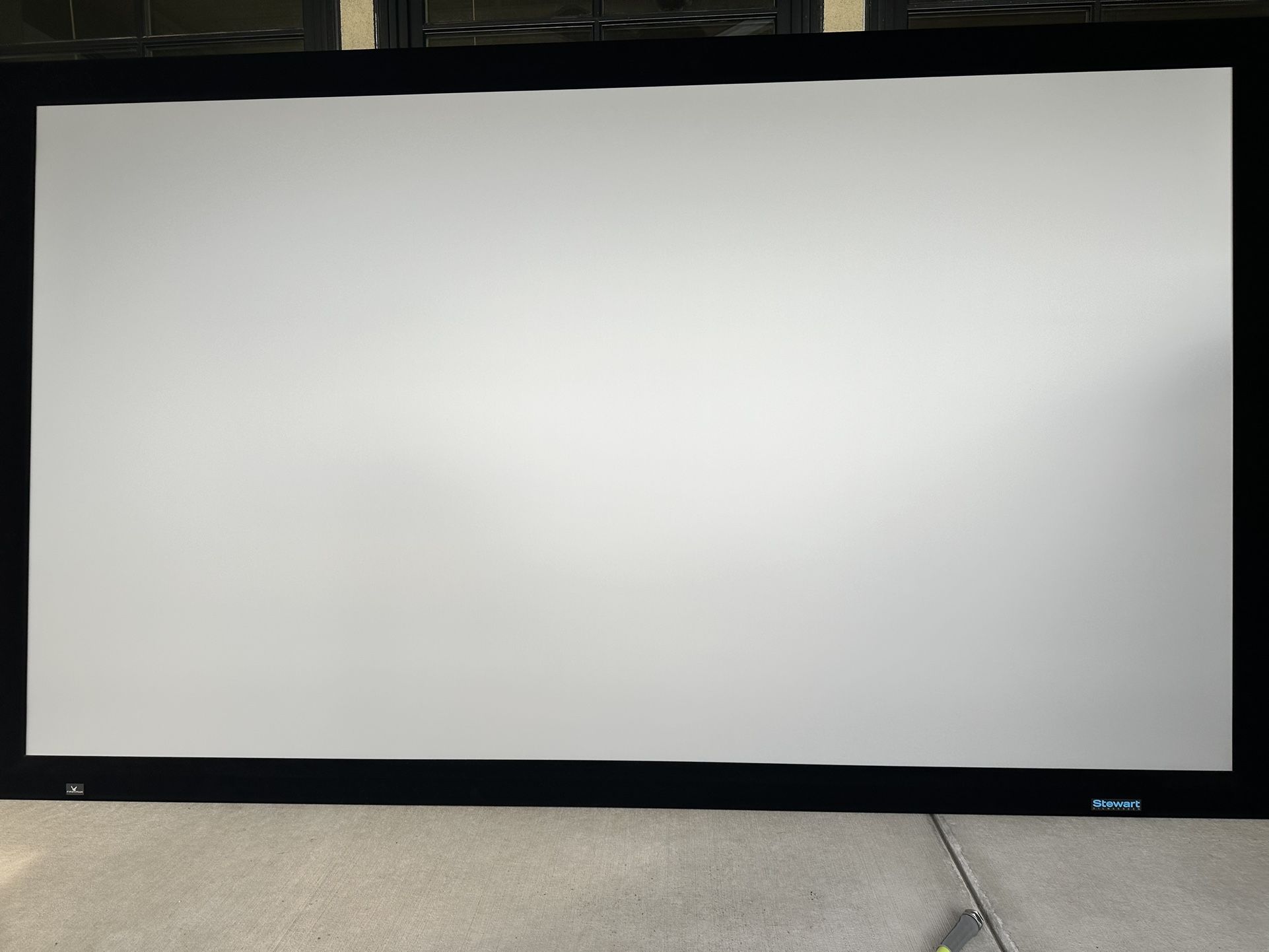 108” Stewart Fire Hawk Home Theater Screen