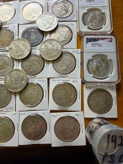 Miscellaneous silver dollars $60 Each