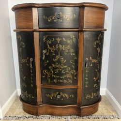 Credenza/Curio Paisley Floral Design 