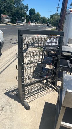 Rolling Rack- adjustable shelves