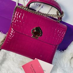 New kate Spade Small Pink Crossbody Bag