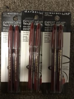 Eyebrow and eyeliner pencils