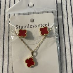 Aretes Y Cadena
