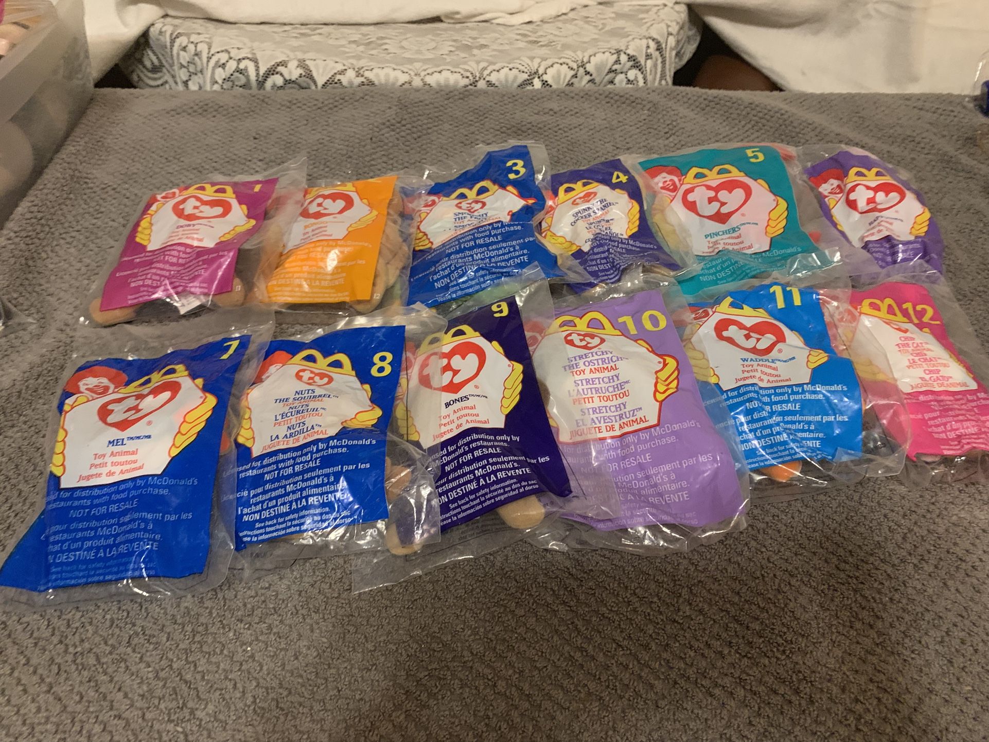 Beanie Babies 3 Sets Of 12