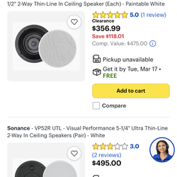 Patio speaker new