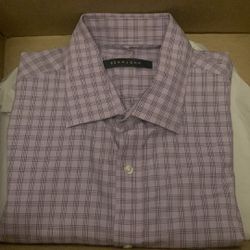 m selling a casual button down shirt- Size: 36 - 65% Polyester 35% Ran 