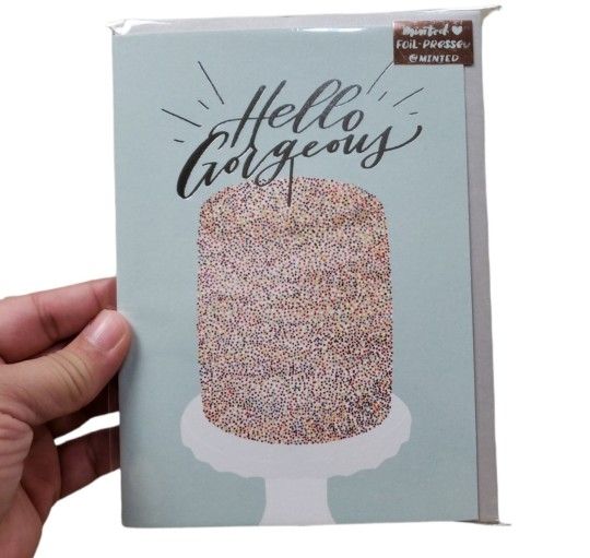 Minted Birthday Card Extra Sprinkles by Leah Bisch Hello Gorgeous