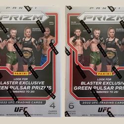 2022 Panini PRIZM - UFC Blaster Box - New, Factory Sealed
