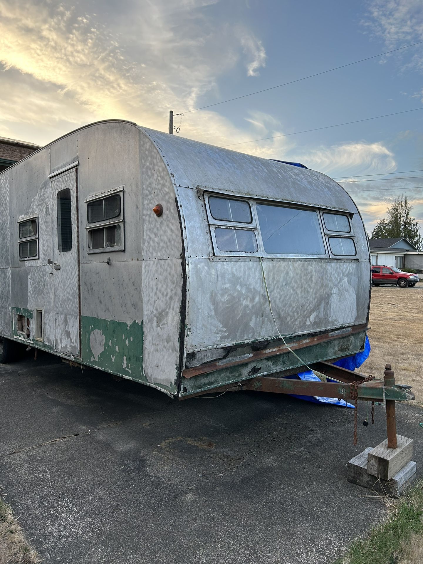 1949 Vintage Tiny Home / Camp Trailer/ Travel Trailer