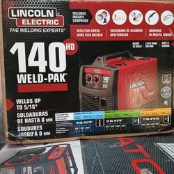 New Lindold Welder 140 Weld -pak Nuevo 