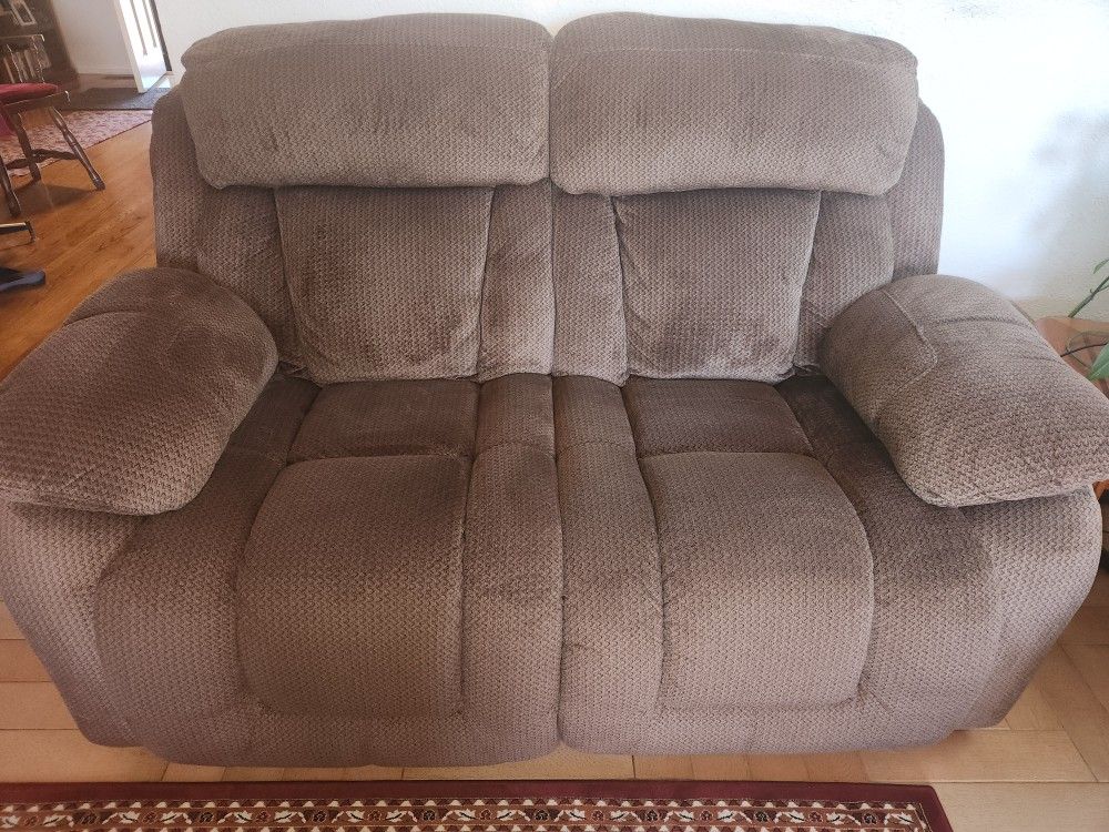 Reclining Sofa And Love Seat