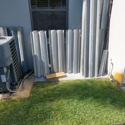 Aluminum And Galvanized Hurricane  Panels For Sale.