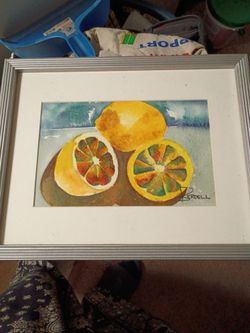 Berdell Watercolor Painting Original Art