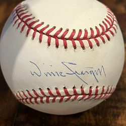 Signed Baseballs Willie Stargell Bob Feller 