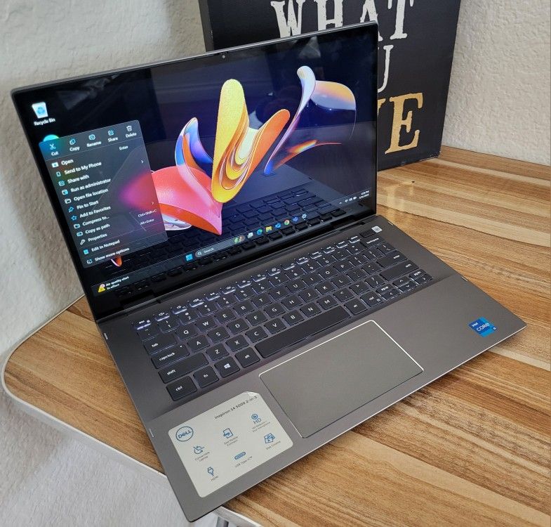 Dell Flip Touchscreen Laptop ** Win 11** Loaded***Chk Out My Page