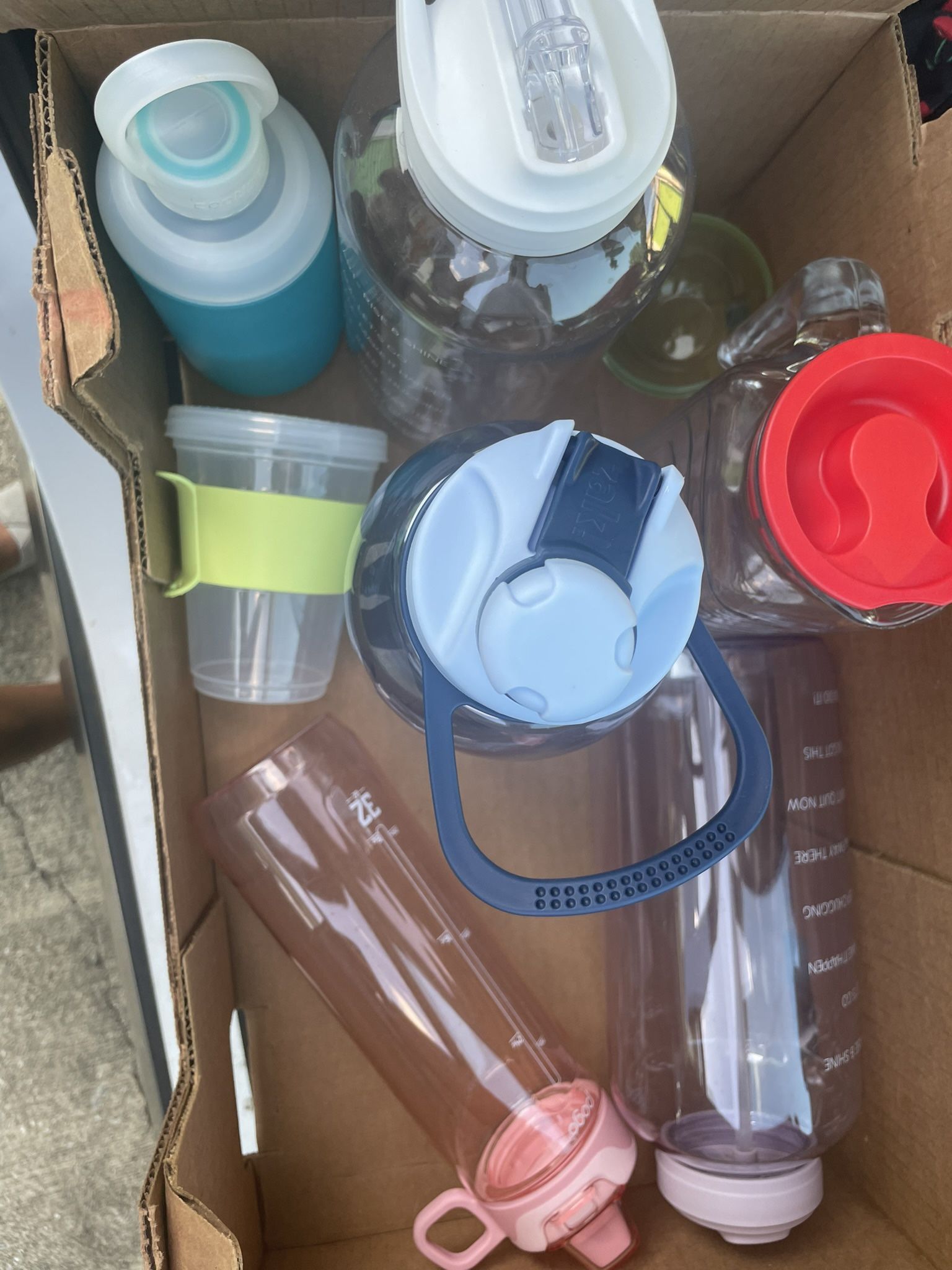 Water bottles