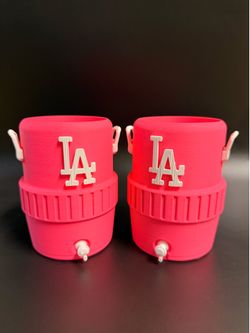 Dodgers koozie