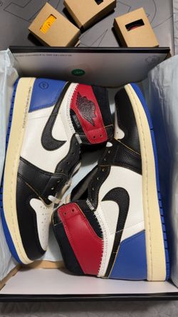Air Jordan Retro 1 Varsity Red Union LA x Fragment