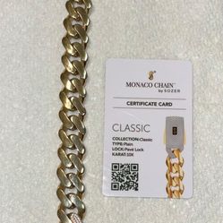 Manilla Mónaco auténtica con Certificación