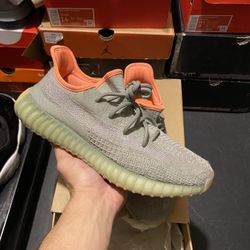 Adidas Yeezy 350 Desert Sage size 10 USED But Clean