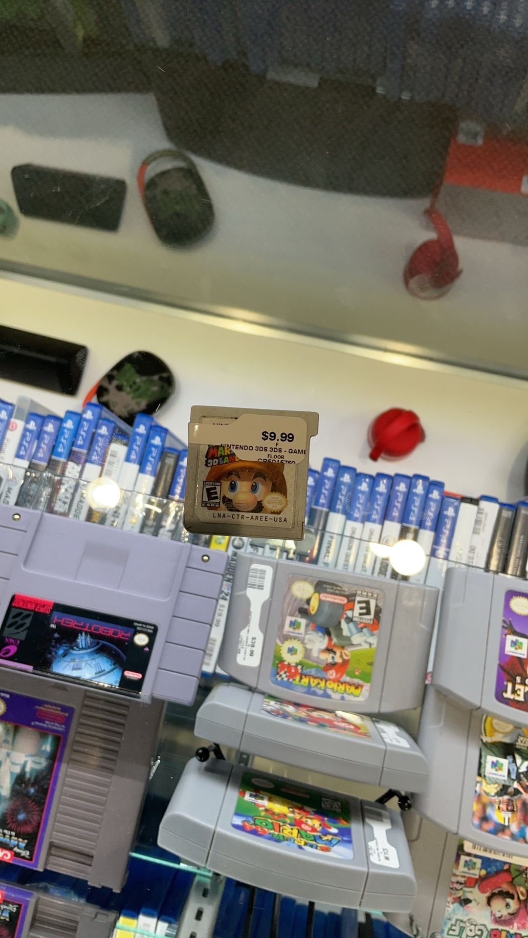 Nintendo switch 3DS game, Mario 3-D land