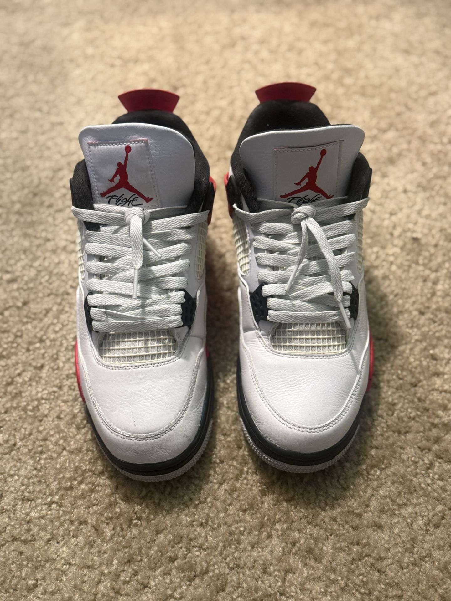 Jordan 4 Retro “Red Cement” (Low) - Size 9