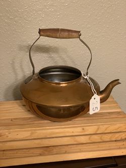 Vintage Copper Coffee Pot